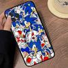 Anime S-Sonic H-HedgehogES Phone Case For IPhone 16 17 Air 15 14 13 12 11 Pro Max 16E Plus Fundas