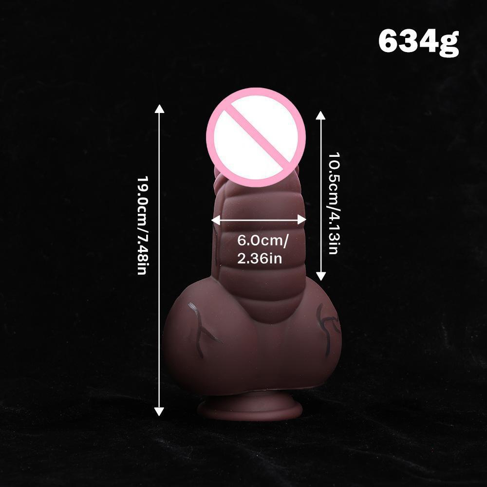 Extra Large Silicone Soft Anal Expansion Device With Irregular Shape Penis