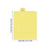80x80inch Outdoor Picnic Blanket Non-Woven Moisture-Proof Mat for Family Camping Beach Grass Waterproof Sand Proof Travel Essential