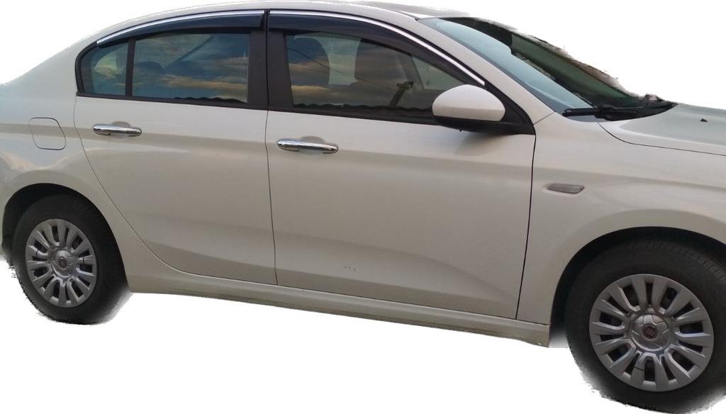 

Ветровики с хромом (4 шт, Sunplex Chrome) для Fiat Tipo 2016- гг