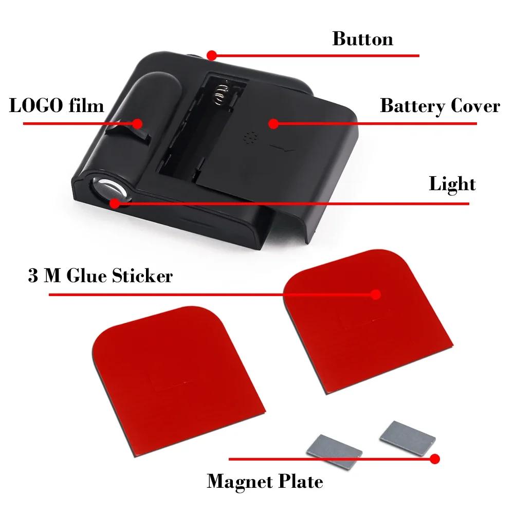 Car Sticker Hot For Ford Car Door Emblem Light Welcome Lamp Wireless Laser Projector Auto Decoration LED For Ford Mustang Focus