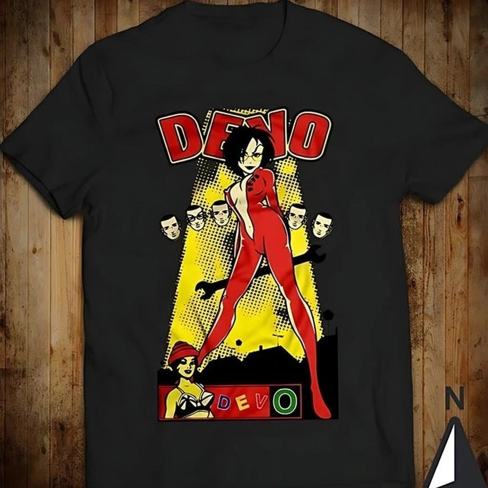 Rare! Vintage Devo Band Shirt Unisex Concert S to 5XL BT1368 Unisex T-Shirt M