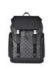 Men's Trendy High-End Business Laptop Backpack - Large Capacity Travel & Schoolbag with Old Flower Design