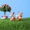 Funny Cartoon Animal Statue Waterproof Micro Landscape Ornaments Mini Animal Ornament  Courtyard