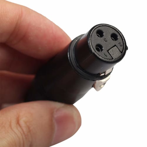 B Baosity XLR 3-Pin Male/Female Audio Connector