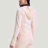 Adidas Softshell Slim Casual Sports Fitted Hooded Jacket Women jackets KH2670