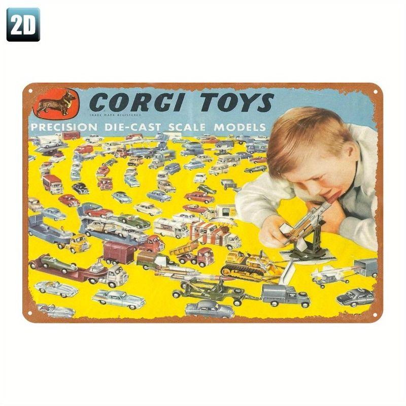 Retro Car Metal Tin Sign Vintage Garage Wall Decor