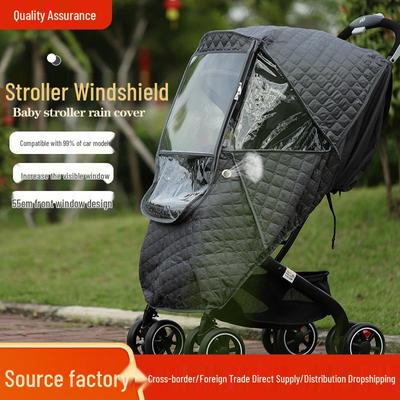 Baby Stroller Windproof Rain Cover & Warm Accessory