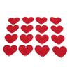 6er Pack Filzherzen 96 Stück Großpackung Rote Girlande Vorgefädelte Banner Valentinstag Dekoration