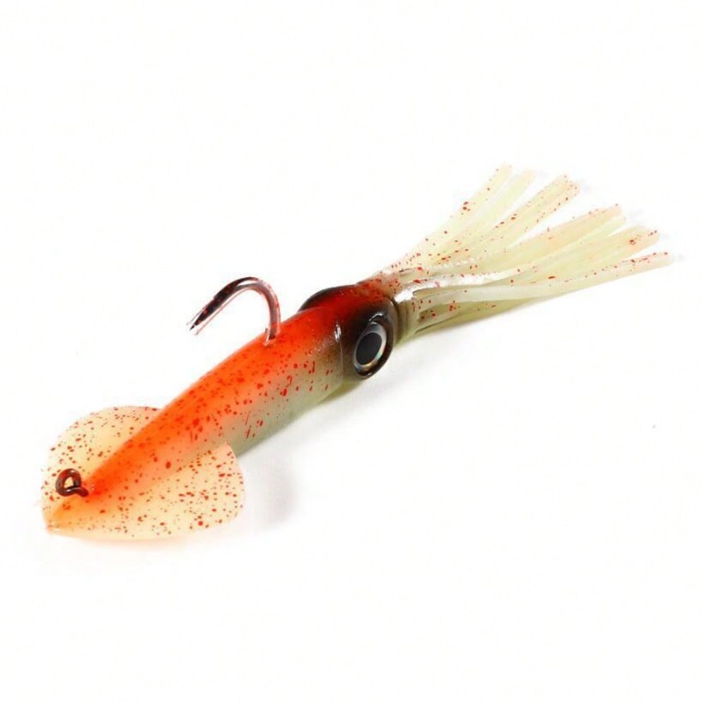 1pc Soft Jig Head Fishing Lures 35g Swimbaits Saltwater Jigs Hook Sinking Bait,Bionic Squid
