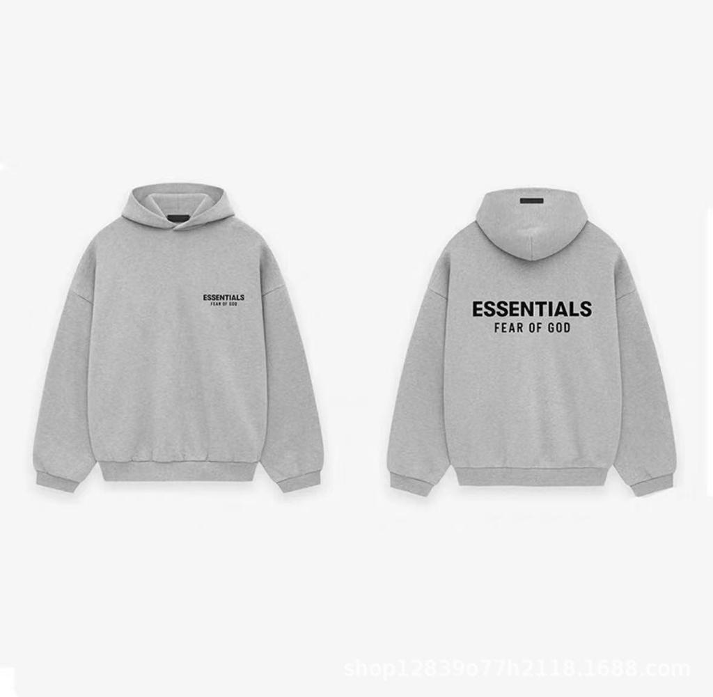 Auf Lager Saison 9 HERBST24 Schwerer Hoodie mit einfachem Aufdruck