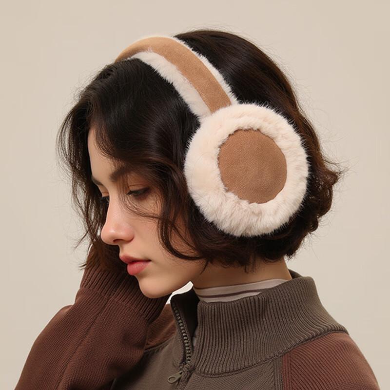 Women's Suede Plush Warm Earmuffs