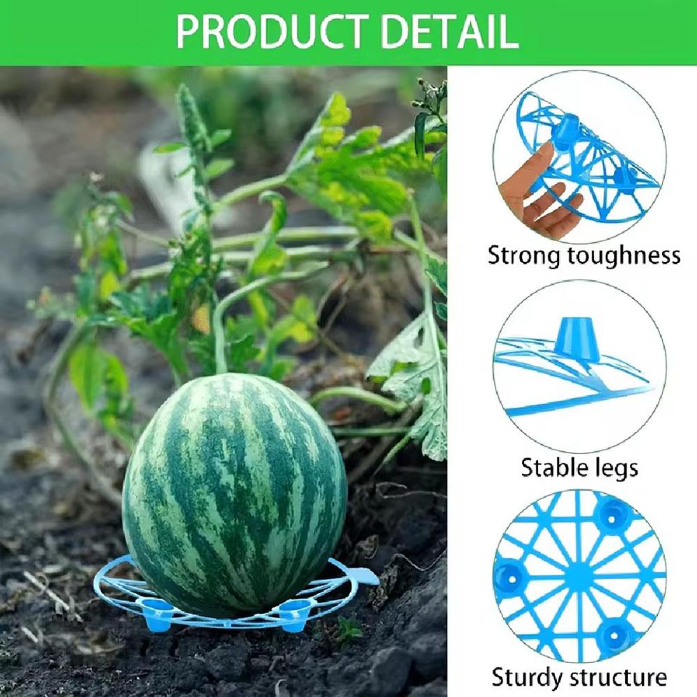 Gardening Melon And Fruit Tray, Household Watermelon Tray,Garden Fruit Anti- Rotting Bracket,Plastic Stable Tray, Watermelon