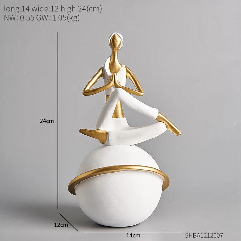 

Nordic Style Girl Resin Decoration Interior Character Decoration Accessories Desktop Creative Model Character Sculpture Gift