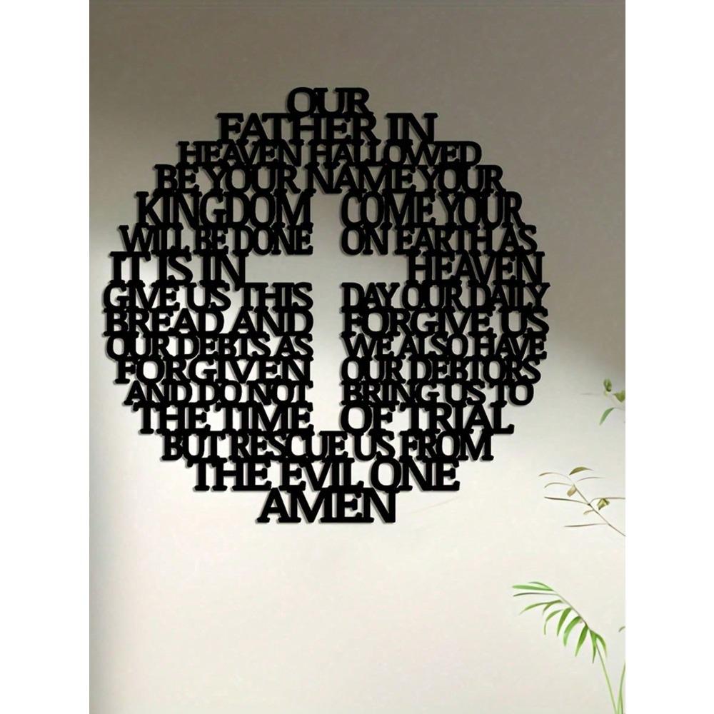 Metal Wall Art Decor Living Room Indoor Sculpture Modern Home Interior Statue