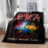 Slayer Blood Dripping Flannel Blanket Soft All-Season Throw, Design for Camping, Car Travel, Hiking Sofa, Bed, Office Perfect Gift for Parties