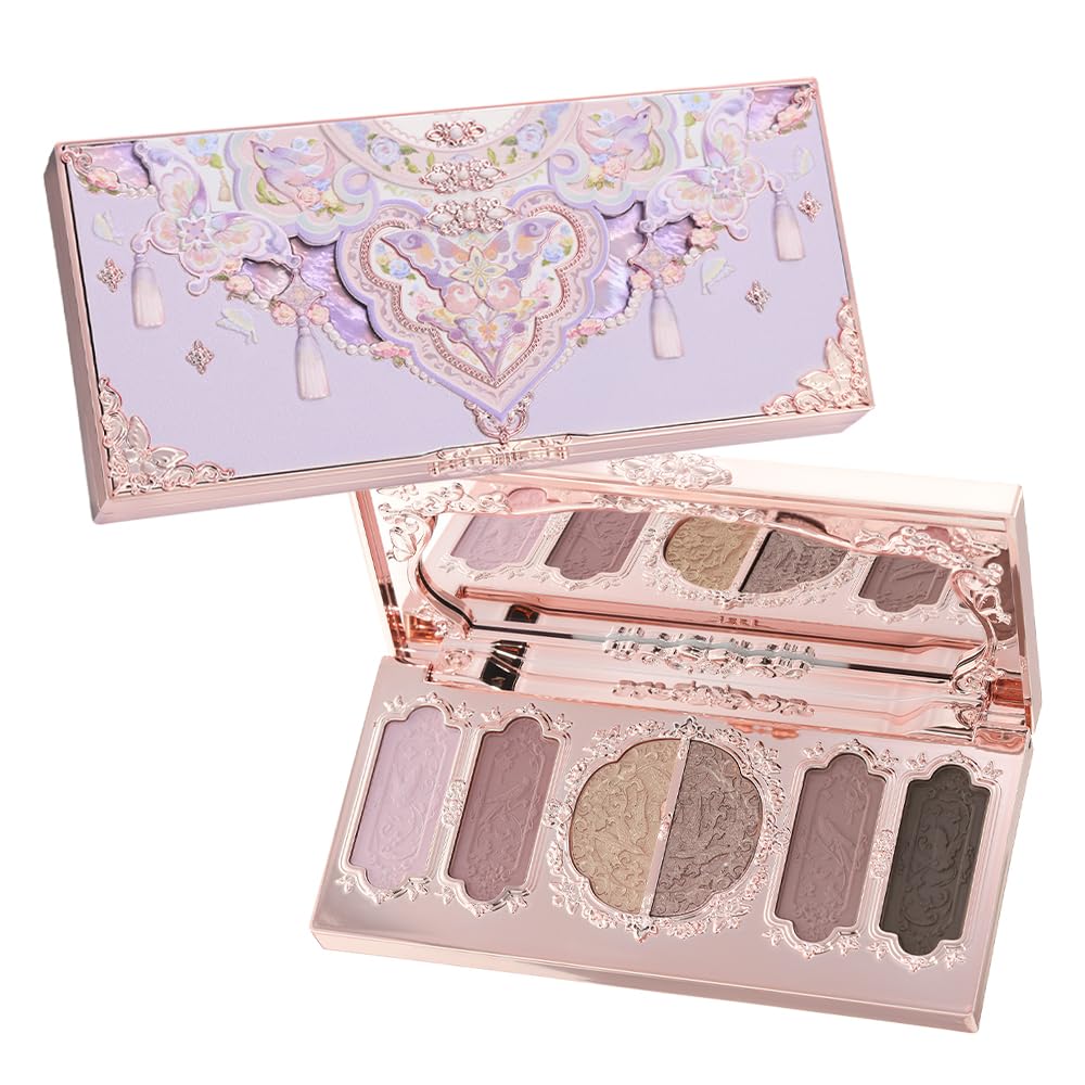 

Палетка теней для век FlowerKnows Butterfly Cloud Shoulder Koro 6 цветов (03 Шиен)