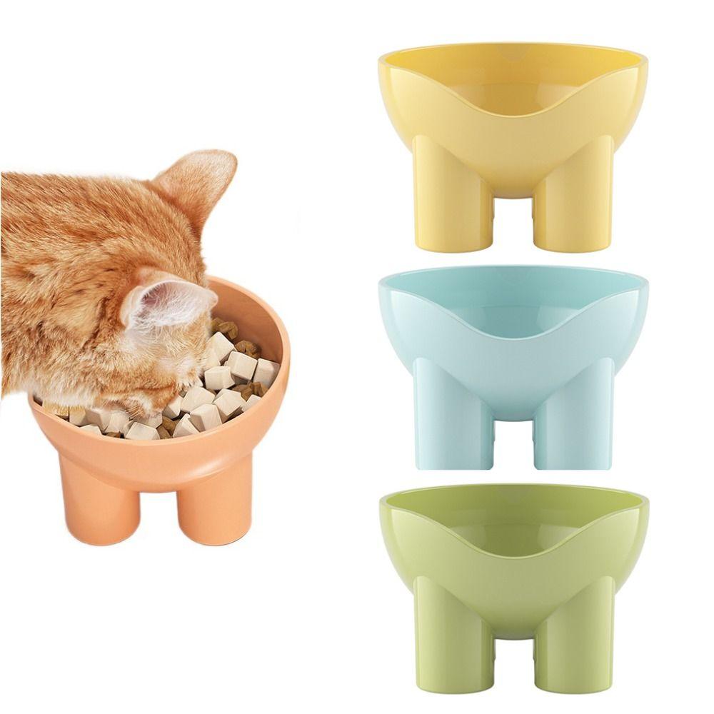 

High Foot Dog Bowl Non-Slip Pet Food Bowl New Cat Bowl Pet Feeding Supplies рожевий