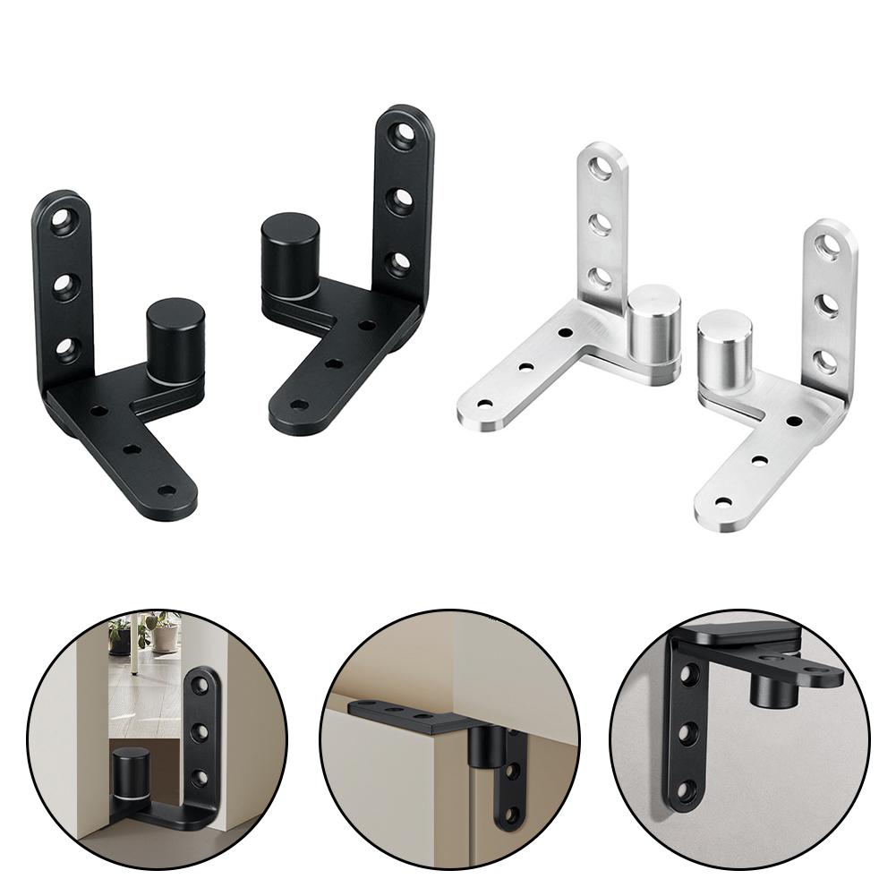 Invisible Door Hinges 360 Degree Swivel Shaft Rotation Furniture Fittings Wooden Door Heavy Duty Swivel Shaft Hardware