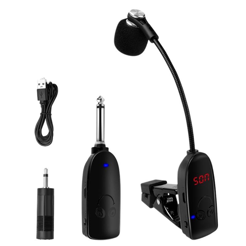 

Wireless Microphones Receiver Featuring 6.5mm Plugs Pickup for Unrestricted Mobility in Live Performances Recordings 1