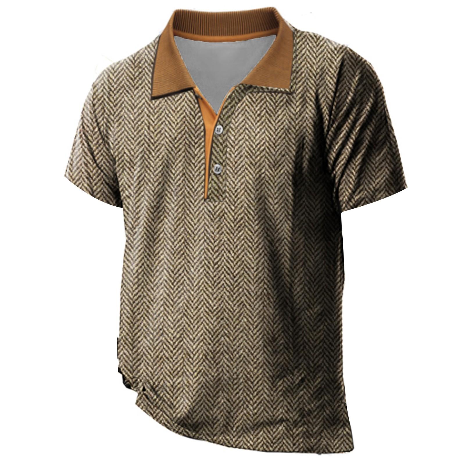 

Men s Summer Leisure Culture Breathable Short Sleeved Shirt Top XL хаки
