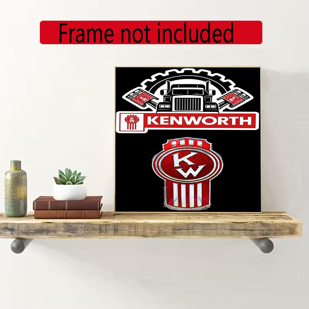 Kenworth 5D Round Diamond Painting Kit Diamond Embroidery Painting Rhinestones Mosaic Frameless Handwork Decoration Arts