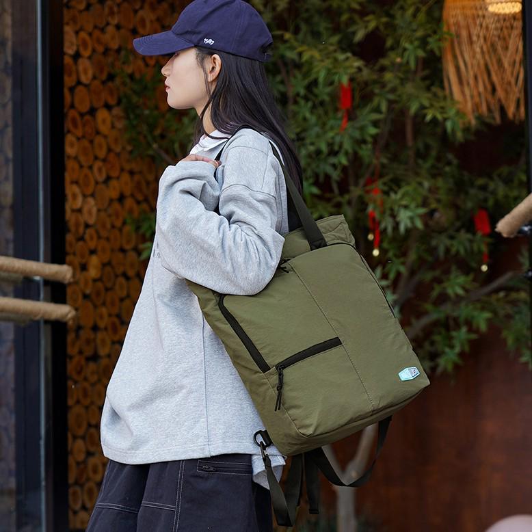 Versatile Multifunctional Nylon Backpack & Stylish Shoulder Bag