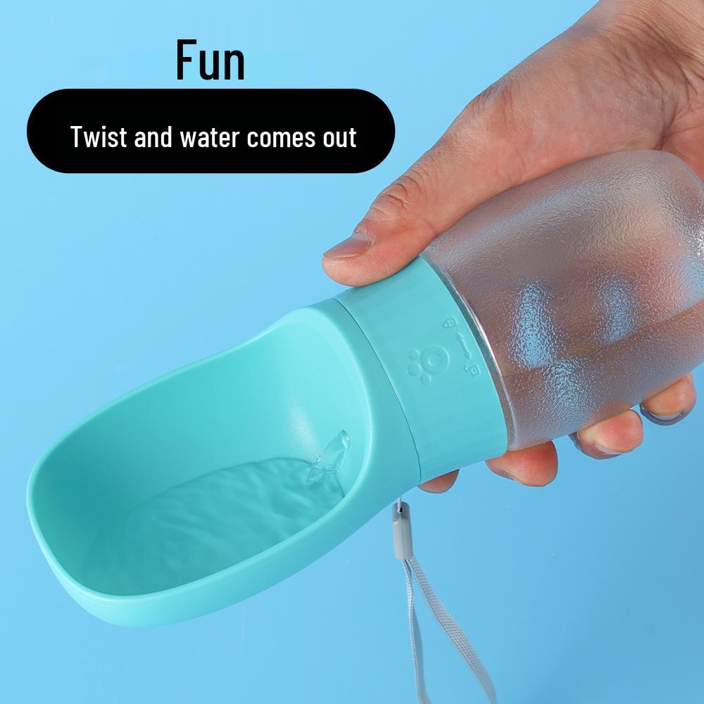 Portable Large-Capacity Dog Water Bottle for Travel and Outdoor Use