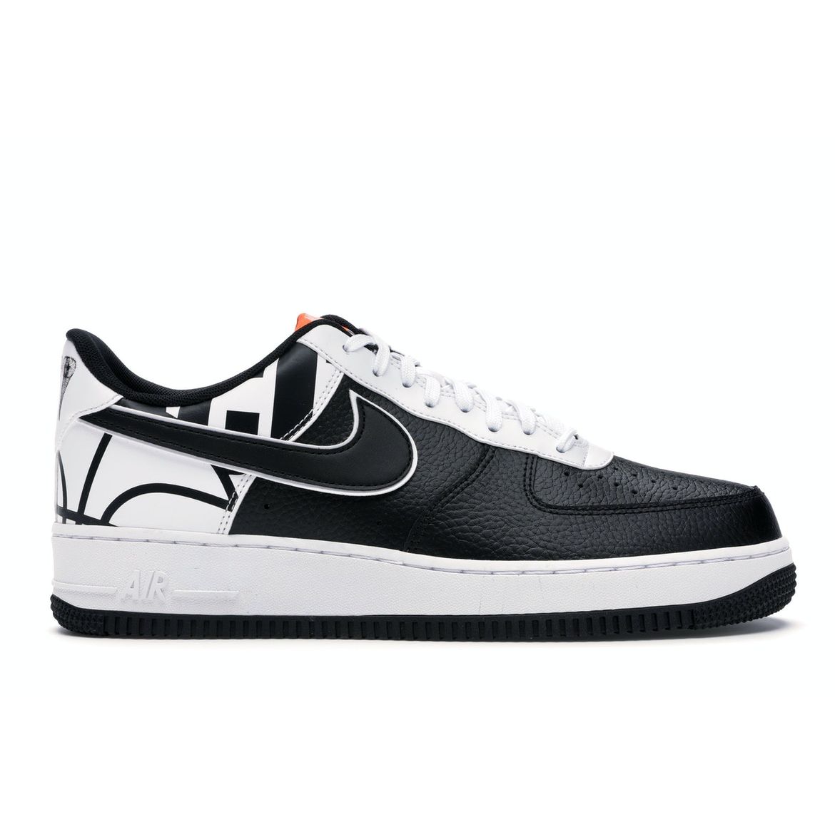 

Nike Кроссовки унисекс Air Force 1 07 LV8 Force Logo Черный Черно-Белый 823511-011