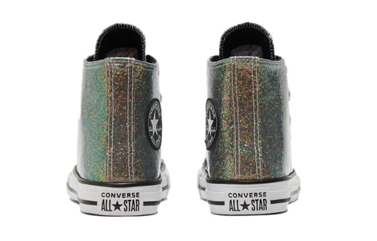 Converse Abrasion Resistant High Top Kids Canvas Shoes Gold Teenagers 672097C