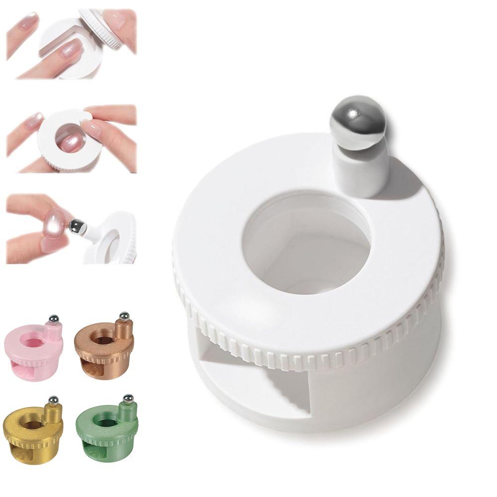 Rovnoměrná magnetická síla Rotující kočičí oko Magnet DIY Automatický magnetický nástroj na nehty Pro gelový lak na nehty