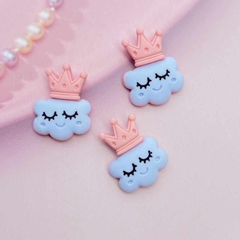 10/20Pcs Kawaii Mini Mixed Rainbow/meteor/Cloud Flat back Cabochons Scrapbooking DIY Jewelry Craft Decoration Accessories F09