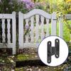 Outdoor Gate Hinges 304 Stainless Steel Hinges 3.9\'\' L X 1\'\' W Gate Enhanced Versatility Fits Various Gate Types