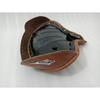 Solo Seat For Harley Brown Leather Skirt Knucklehead Panhead Shovel TC Bobber