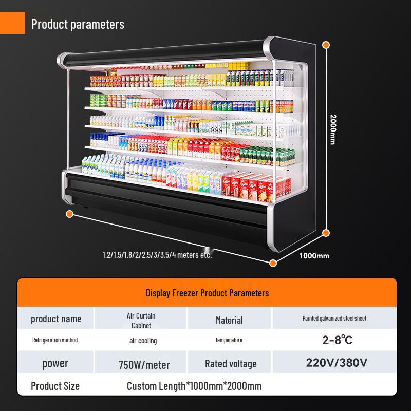 Kelaiheng Refrigerated Display Cabinet for Fresh Food and Beverages