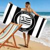 Asciugamano da Spiaggia con Stampa SK Sturm Graz, Asciugamano Grande Morbido ad Asciugatura Rapida per Spiaggia Campeggio Nuoto