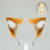 Fluffy Cat Ear Headband Lolita Cosplay Anime Convention Kawaii Catgirl Accessory