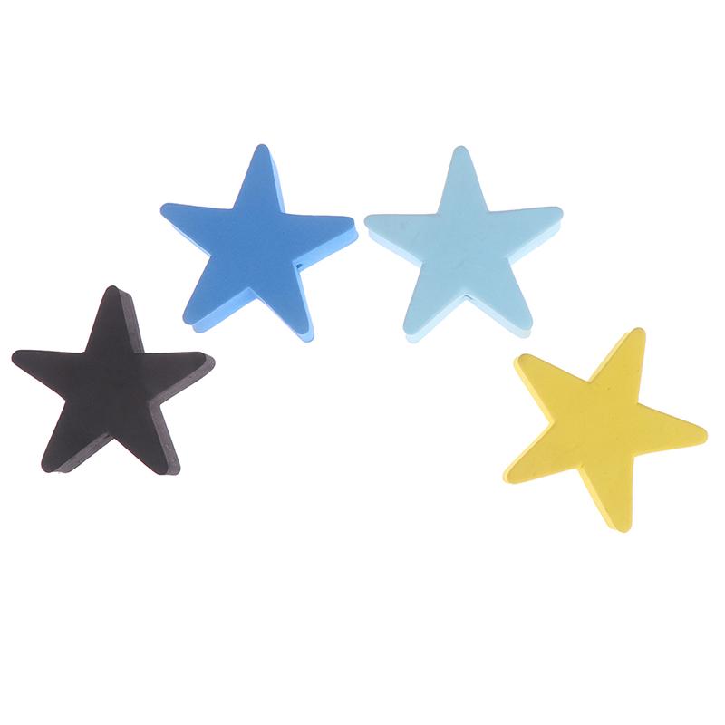 1Pc Colorful Five-Pointed Star Car Antenna Pen Topper Aerial Eva Ball Decor
