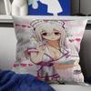 SSuper SSonico Anime Cushion Cover Pillowcase Upholstery Sofa Throw Pillow Home Decor Pillowcas