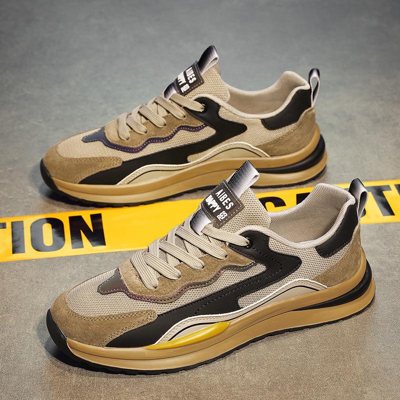 2024 summer trend men's sports shoes running casual shoes low-top new mesh men's shoes