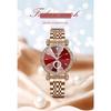 CRRJU Brand Luxury Fashion Original Ladies Watch Waterproof Ladies Watch Stainless Steel Diamond Watch Gift