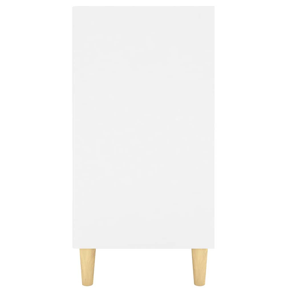 Minimalistischer Weißer Beistellschrank, Weihnachtsdekorationen Ausstellungsregal, Flur-Aufbewahrungsschrank, 103,5x35x70 Cm