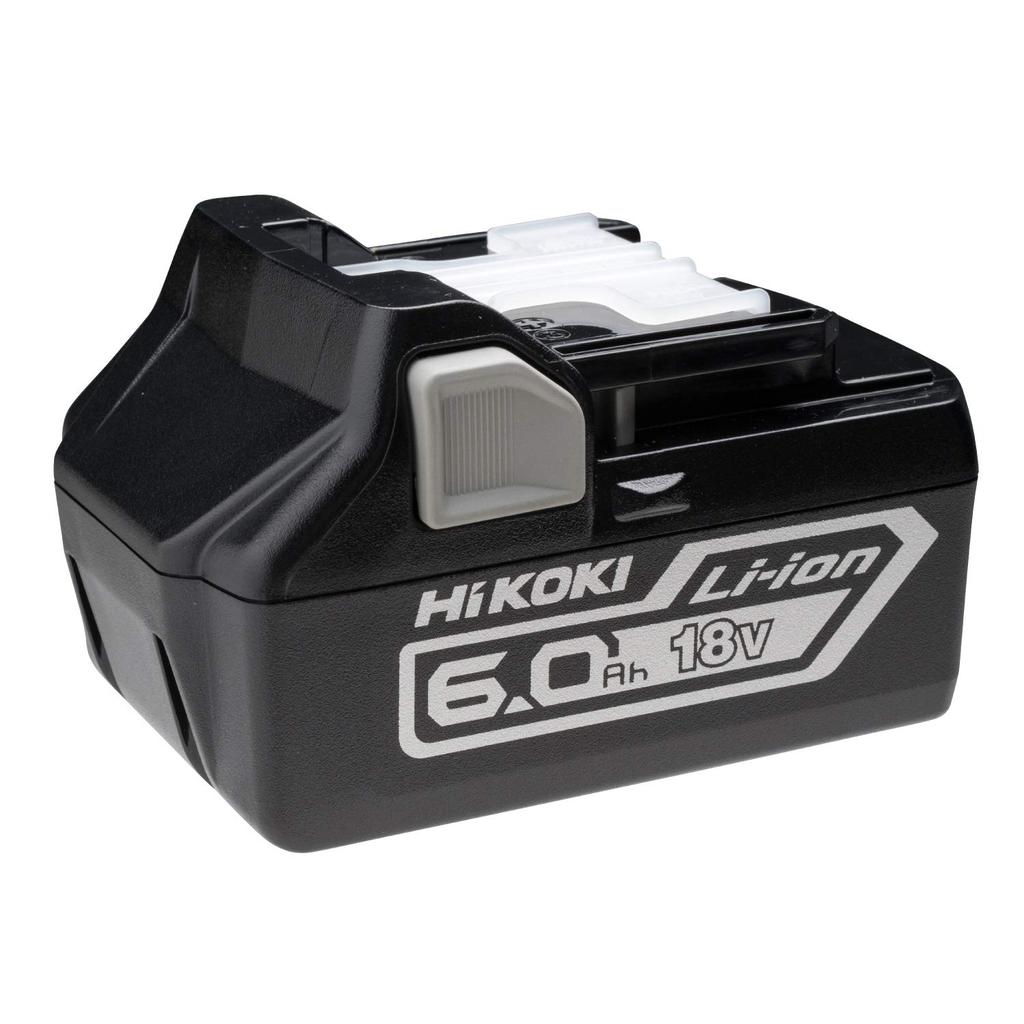 HiKOKI Hitachi 18V (formerly Koki) Lithium-ion Battery, 6.0Ah, BSL1860, 0033-8889