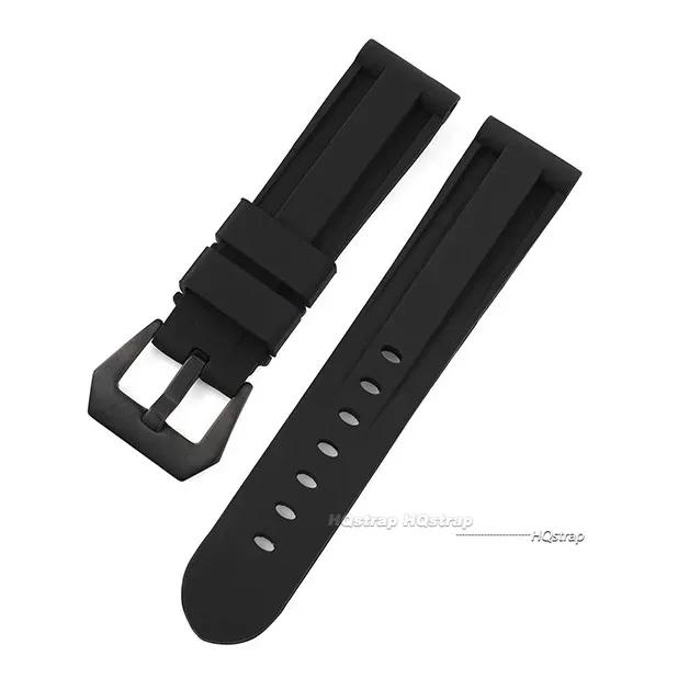 20mm 22mm 24mm 26mm Silikonarmband für Panerai Herren Damen Gummi Sportarmband für Omega Universelles Ersatz-Armband