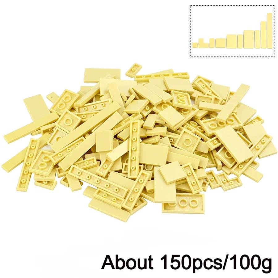 DIY Enlighten Plastic Building Block Flat Tile 2x2 Bricks For Kids 3068 Assembles Particles 2*2 Smooth Flat Tiles