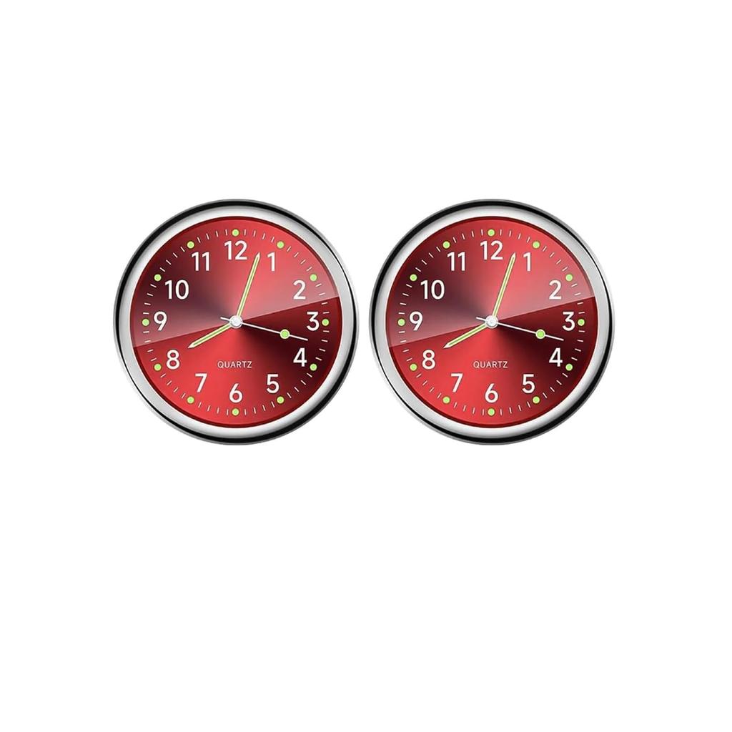 Car Dashboard Analog Watch, Mini Car Quartz, Analog Car Radio Clock for Dash, Multifunctional,
