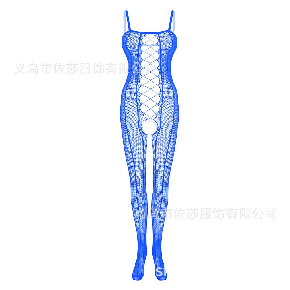 European and American style jacquard hollow-out one-piece lingerie w1