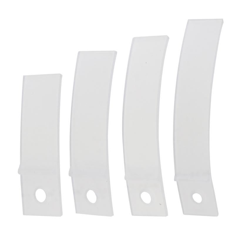 10 Pcs Non Slip Drawer Stops Clear PVC Plastic Dresser  Drawer Stoppers Drawer Bottom Repair Fixing Tool Durable