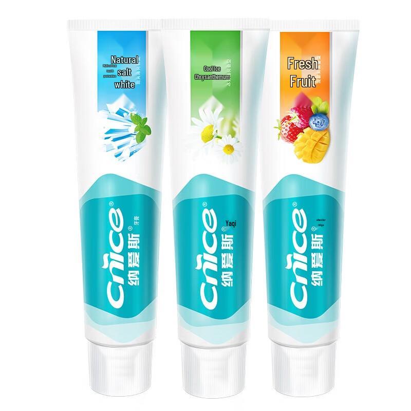Nai Si Multi-Flavor Toothpaste 3-Pack