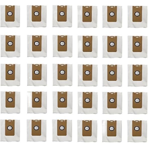 McbeAn Hepa Filter and Side Brush Compatible for Lydsto W2 Mop Cloth Dust Bag Robot Vacuums Spare Part Replacement Garbage Bags Parts Accessories(3)